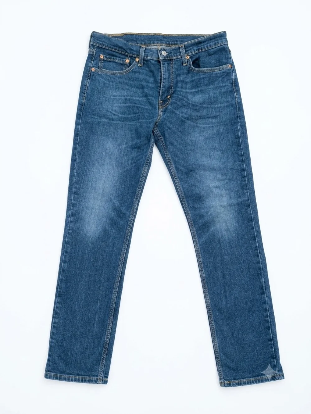 Levi's 511 Slim Fit Jeans Mens 32x30 Blue Med Wash Stretch Minimalist 04511-1163